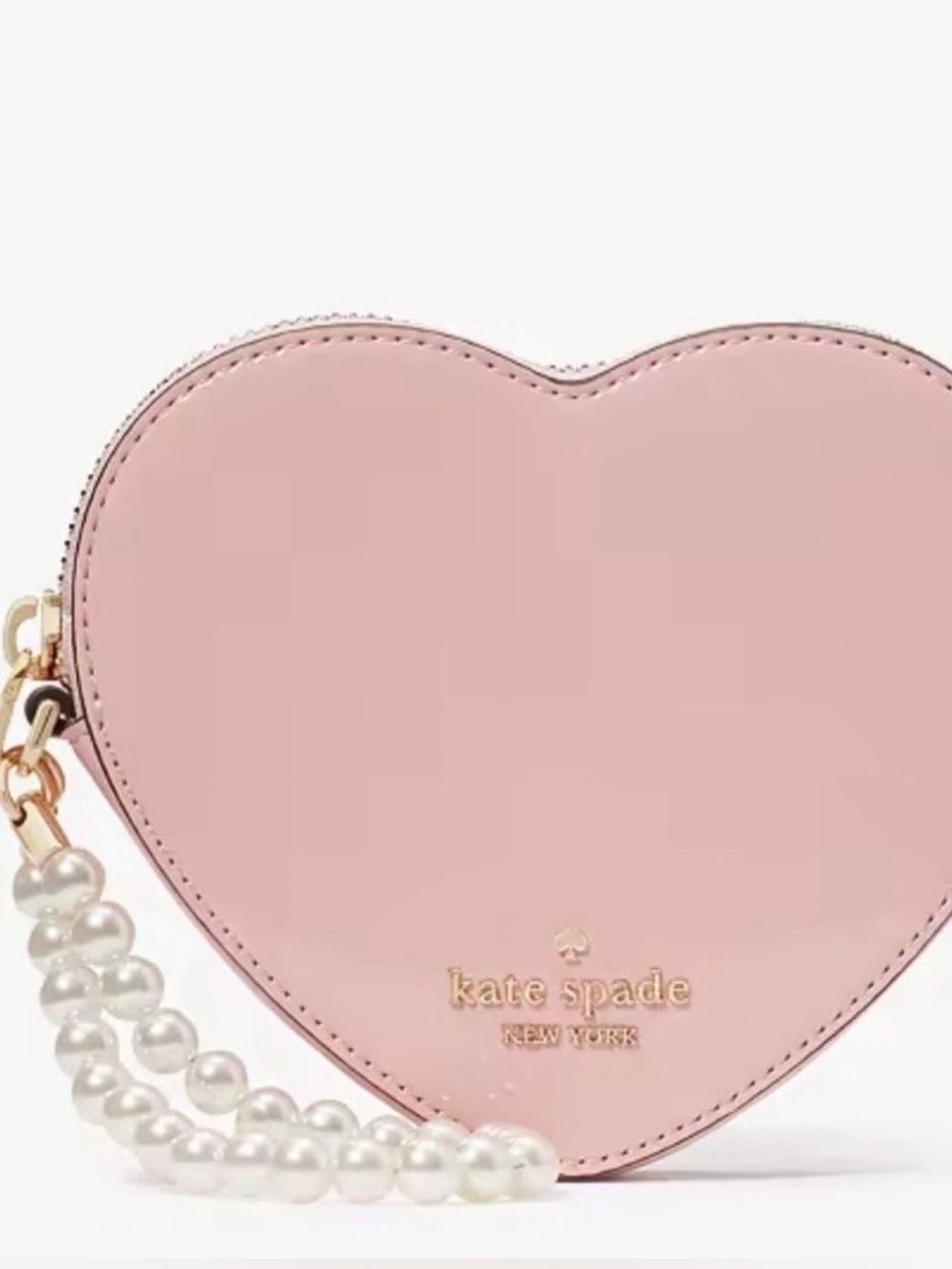 Kate Spade Love Shack 3D Heart Wristlet